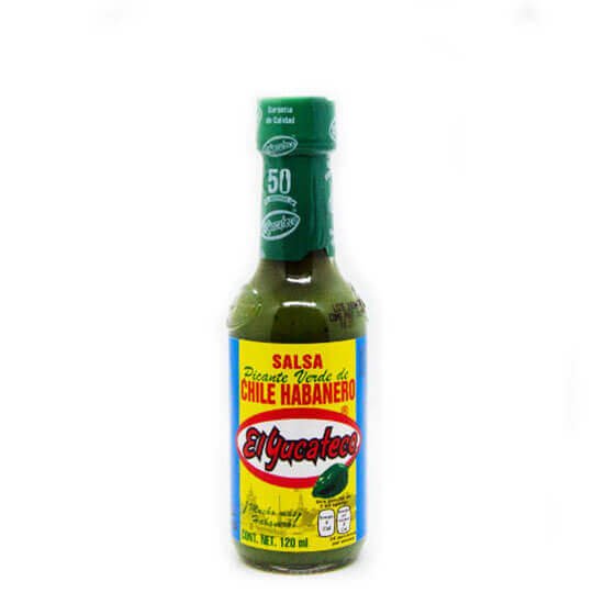 Salsa Habanera Verde 120 ml. El Yucateco