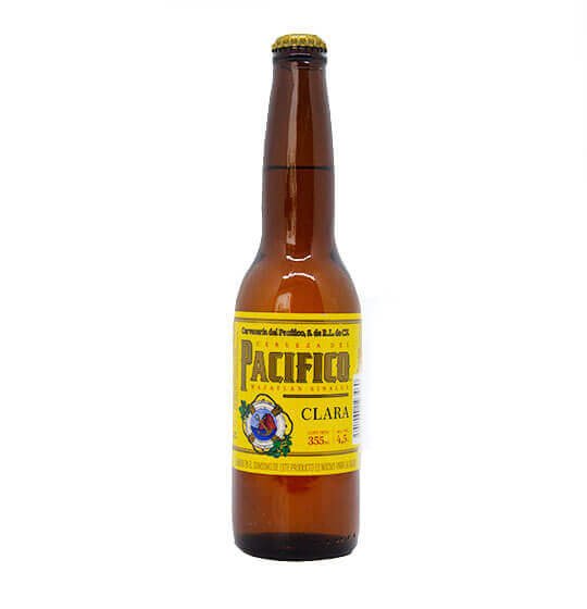 Cerveza Pacifico 355 ml. 4.5% Vol. Alc. (24-Pack)