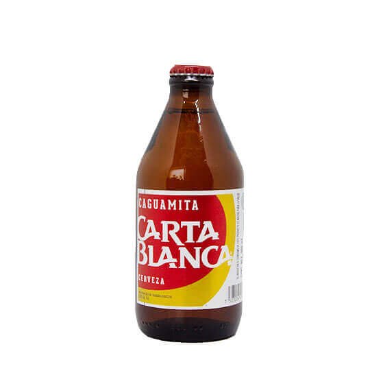 Cerveza Carta Blanca Caguamita 355 ml. 4.5% Vol. Alc. (4 x 6-pack)