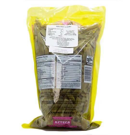 Nopal Salmuera Tiras 1 kg. Azteca