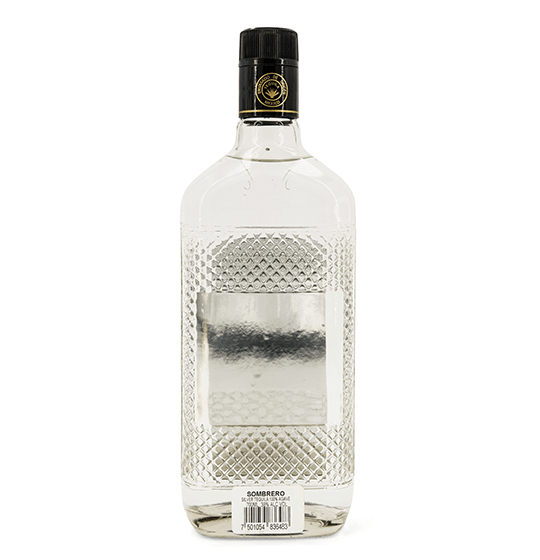 Tequila Sombrero Negro 100% Agave Silver 700 ml. 38% Vol. Alc.