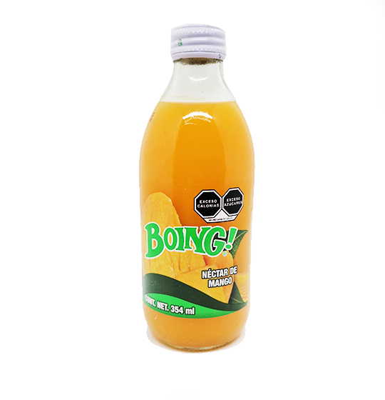Boing de Mango Vidrio 354 ml.